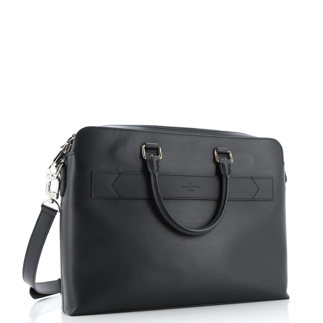 Brooks Briefcase Epi Leather - Deep Luxury