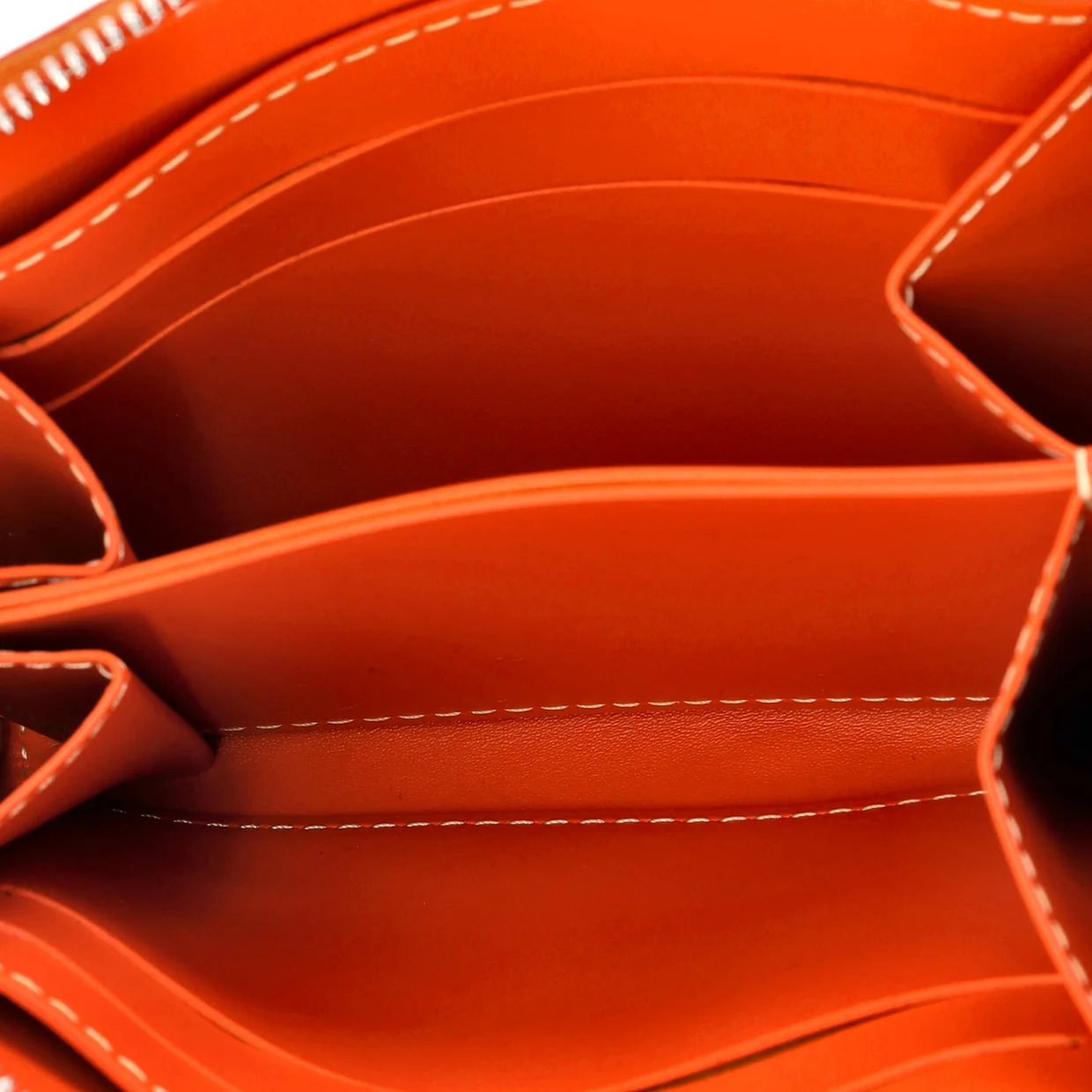 Matignon Zip Wallet Coated Canvas with Leather PM - Deep Luxury