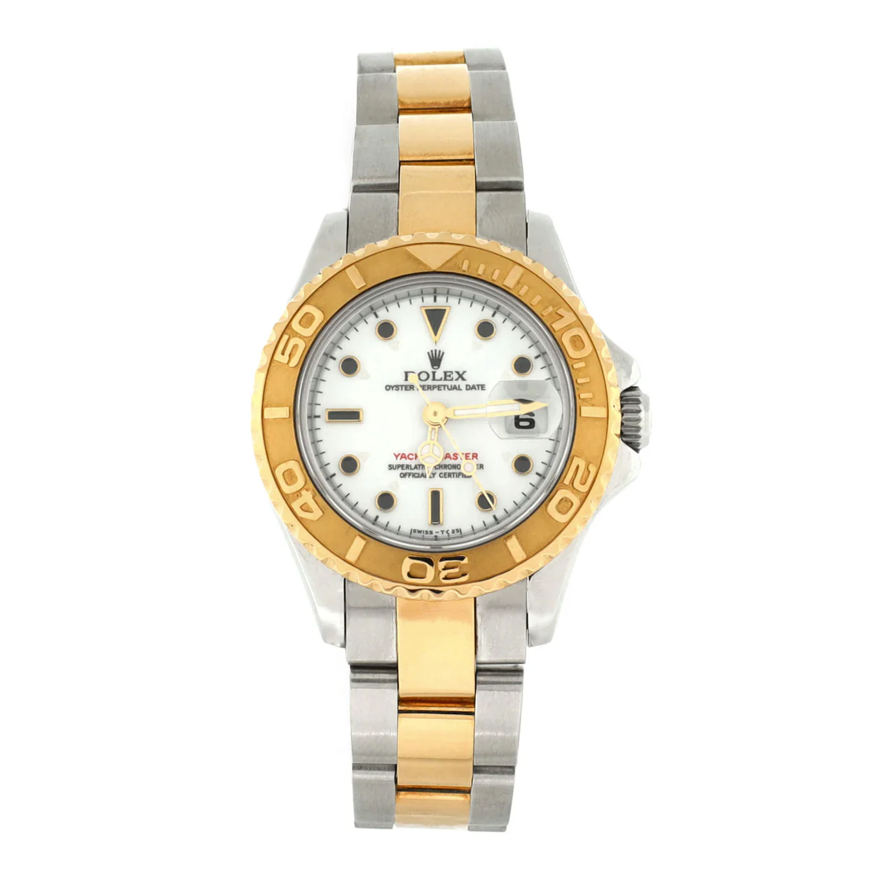 Oyster Perpetual Yacht-Master Automatic Watch Stainless Steel and Yellow Gold 29 - Deep Luxury