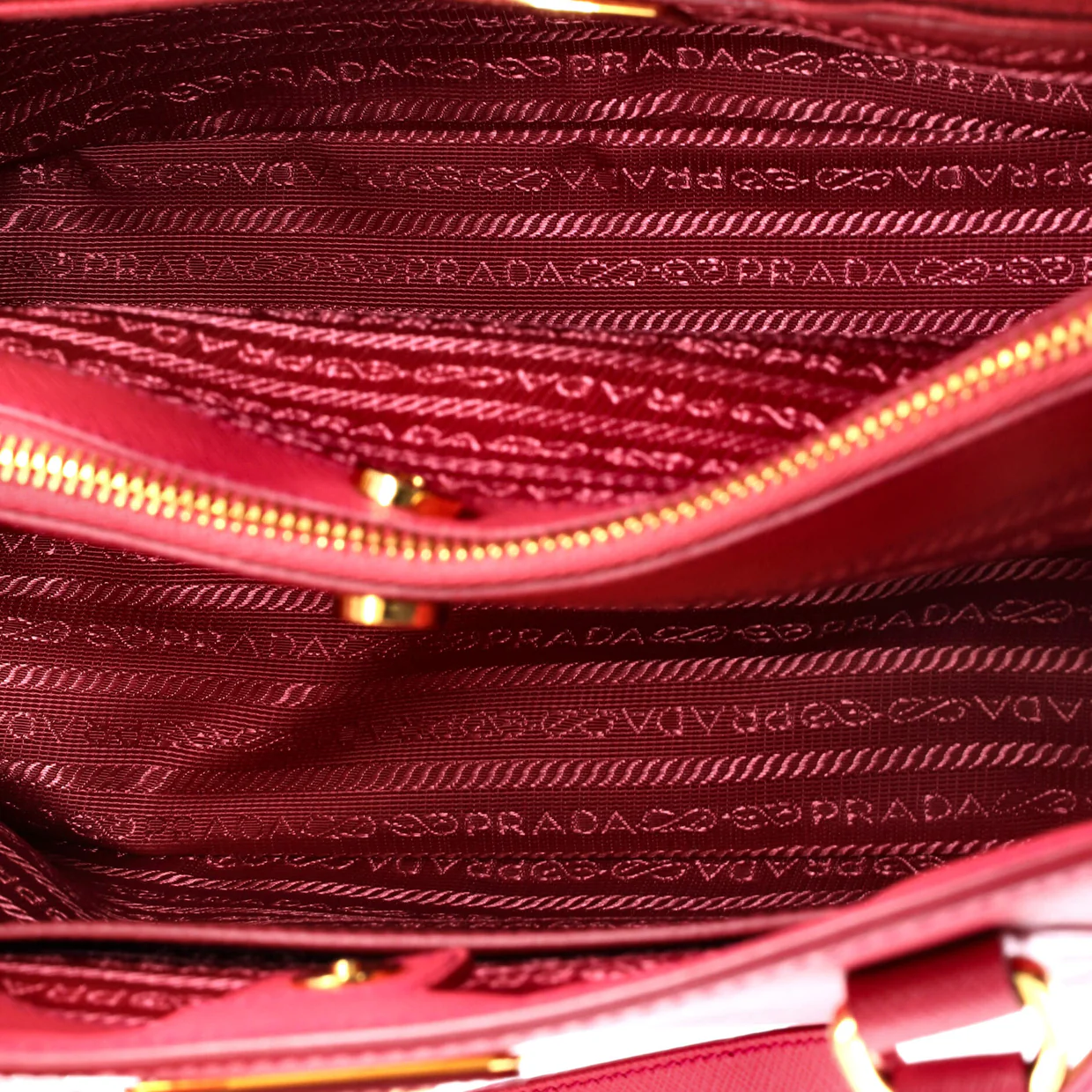 Lux Open Tote Saffiano Leather Medium - Deep Luxury