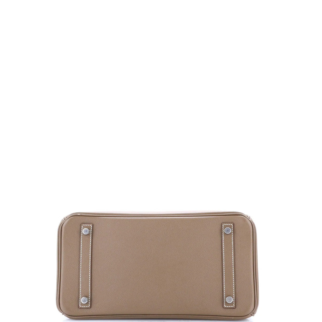 Birkin Handbag Grey Epsom with Palladium Hardware 30 - Deep Luxury