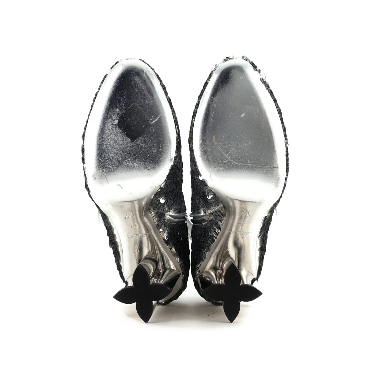 Women's Silhouette Ankle Boots Sequins - Deep Luxury
