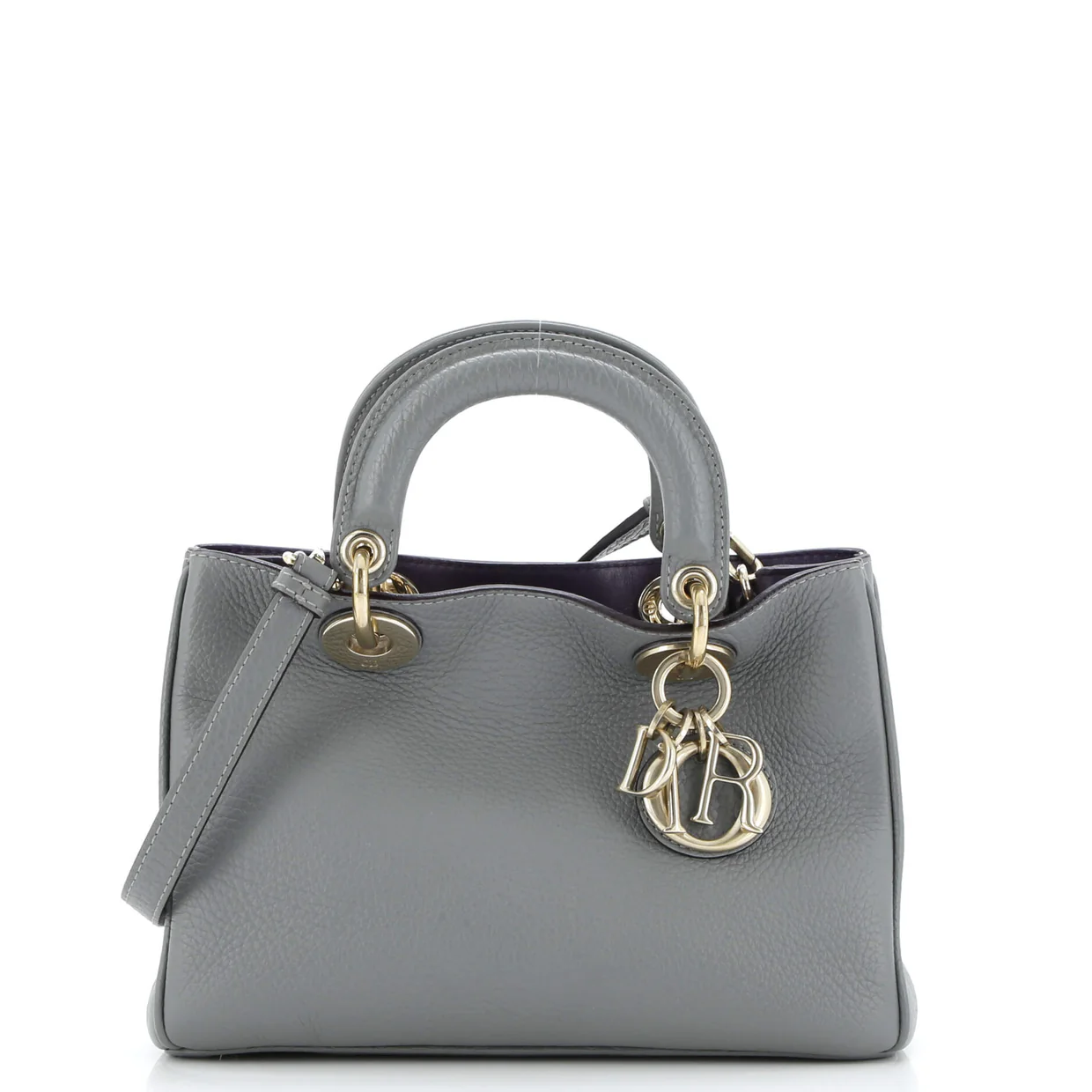 Diorissimo Tote Pebbled Leather Mini - Deep Luxury