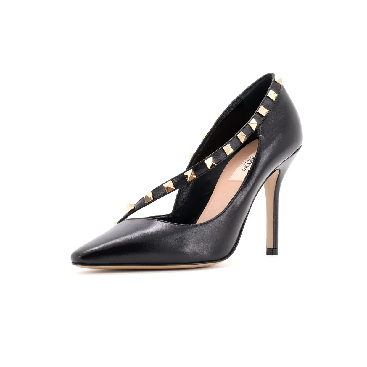 Women's Rockstud Pumps Leather - Deep Luxury
