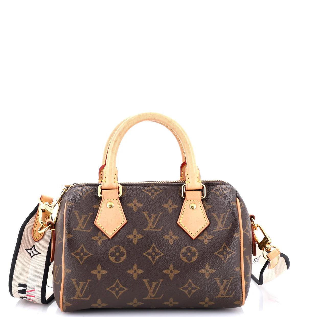 Speedy Bandouliere Bag Monogram Canvas 20 - Deep Luxury