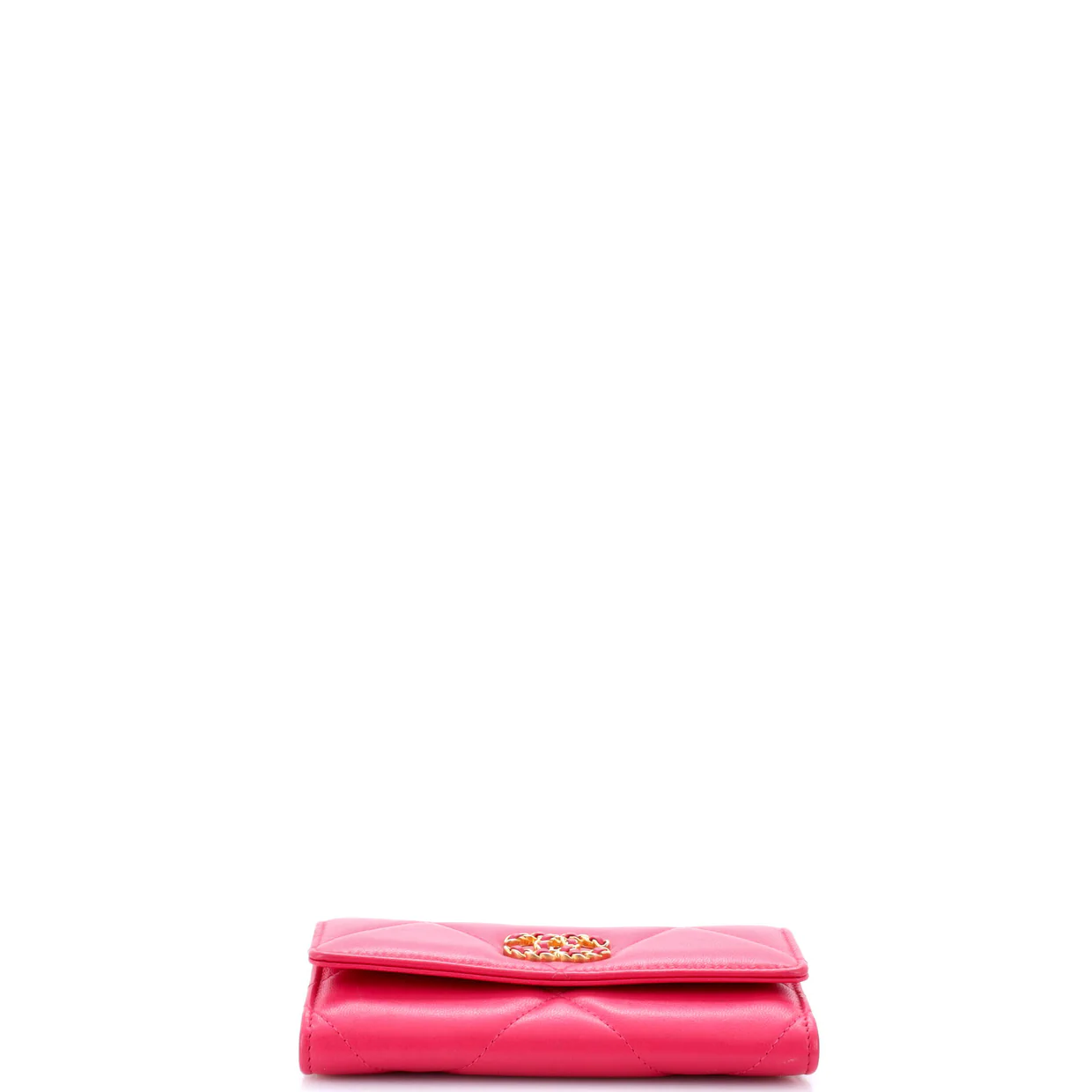 19 Flap Wallet Quilted Lambskin Small - Deep Luxury