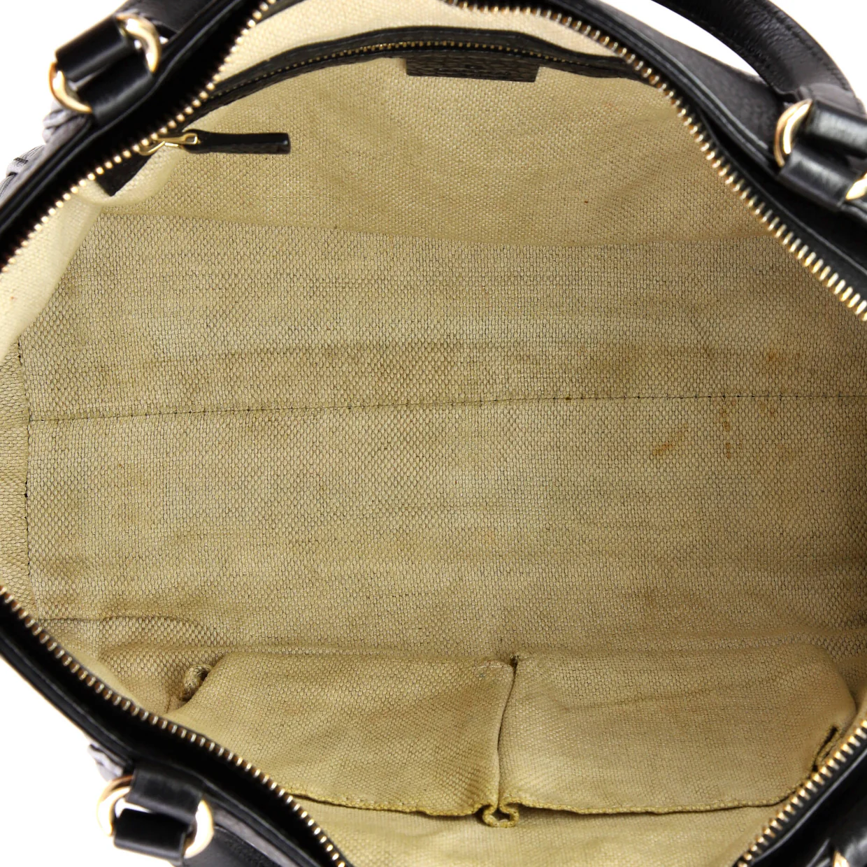 Soho Convertible Top Handle Bag Leather Small - Deep Luxury