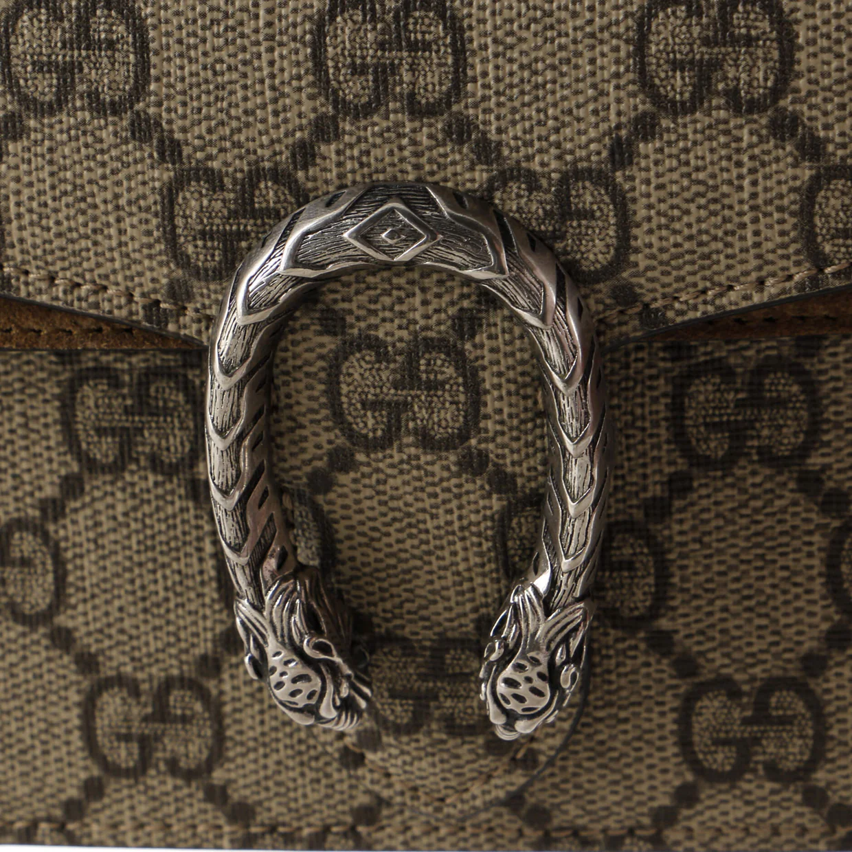 Dionysus Bag GG Coated Canvas Super Mini - Deep Luxury