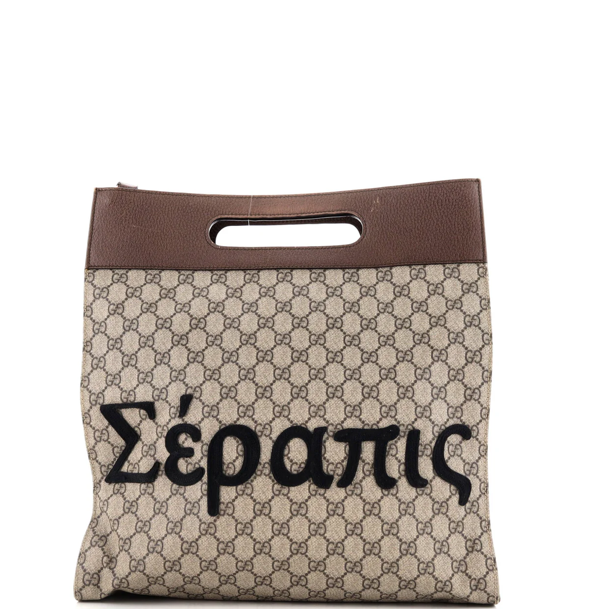 Donald Duck Soft Tote Embroidered GG Coated Canvas - Deep Luxury