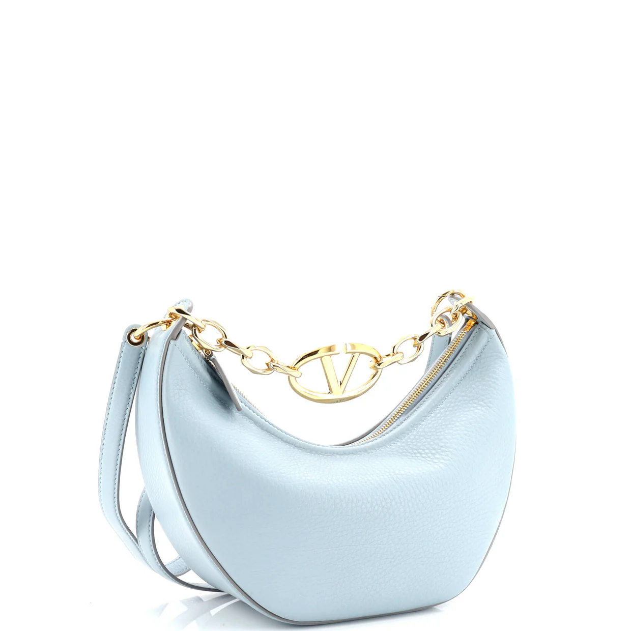 Vlogo Moon Hobo Leather Mini - Deep Luxury