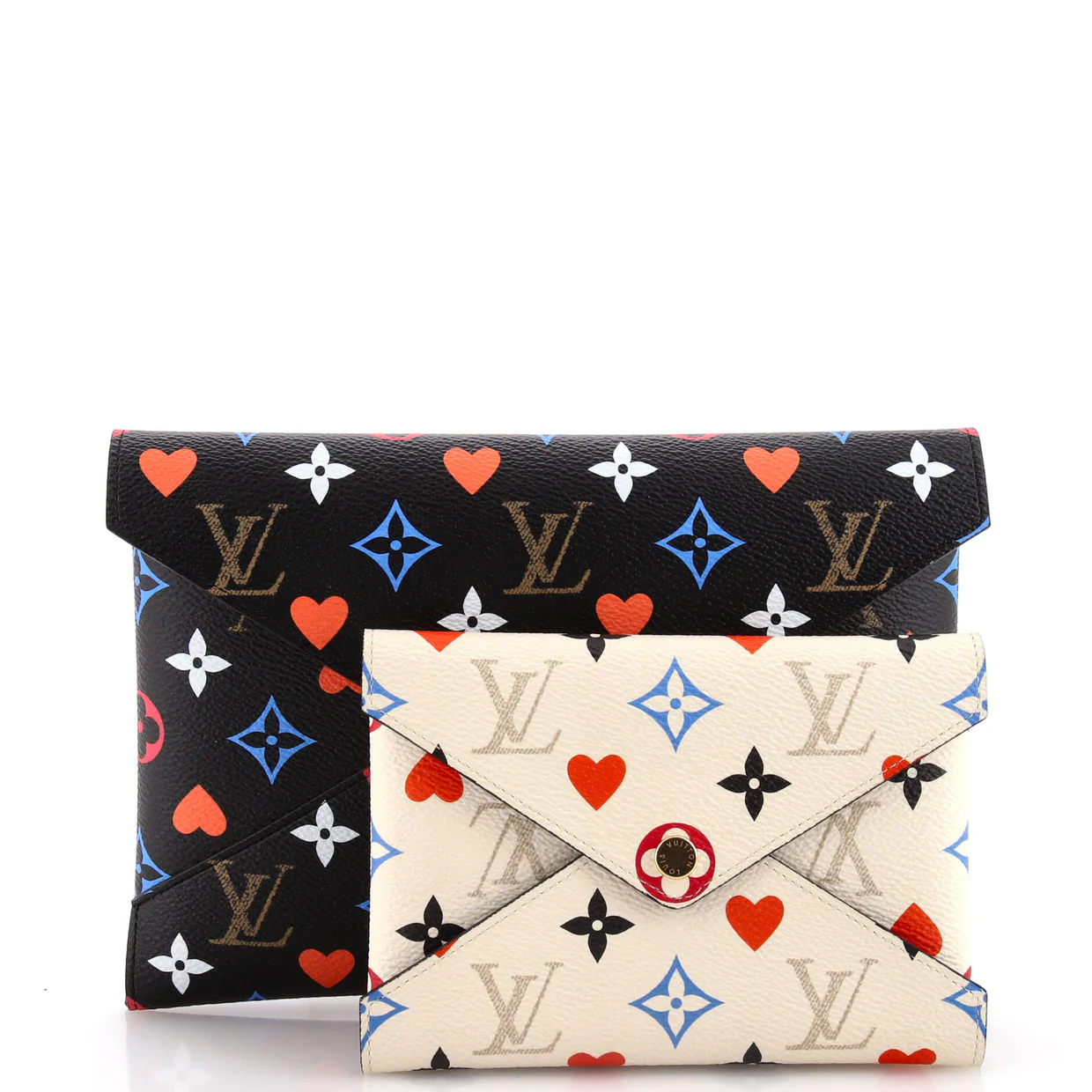 Kirigami Pochette Set Limited Edition Game On Multicolor Monogram - Deep Luxury