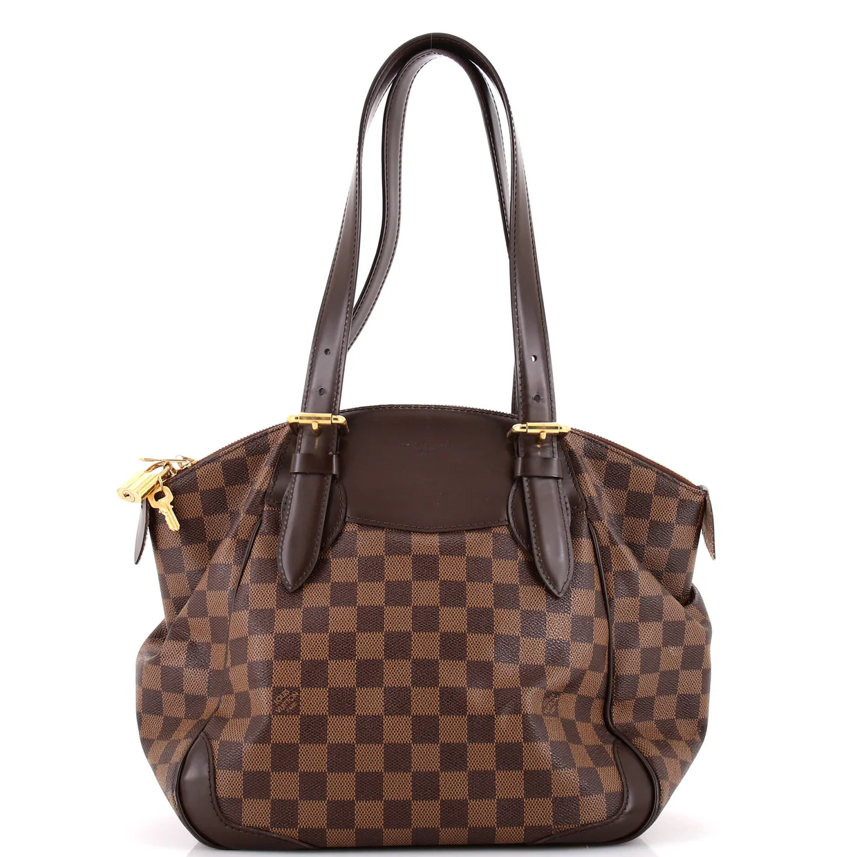 Verona Handbag Damier MM - Deep Luxury