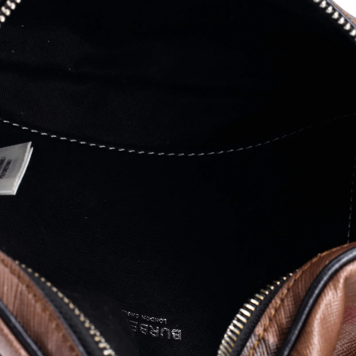 Cason Bum Bag Check E-Canvas Medium - Deep Luxury