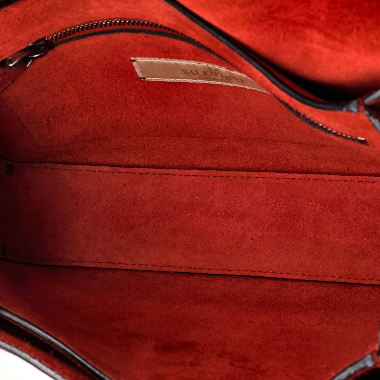 Rolling Rockstud Crossbody Bag Leather with Cabochons Medium - Deep Luxury