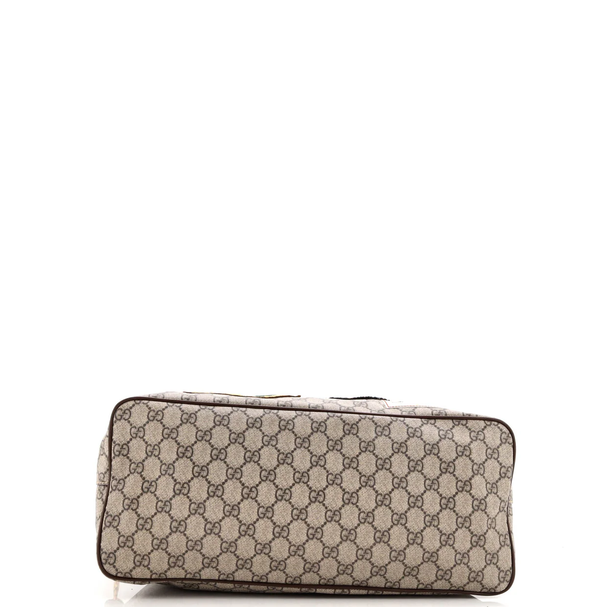 Courrier Convertible Soft Open Tote GG Coated Canvas with Applique Large - Deep Luxury