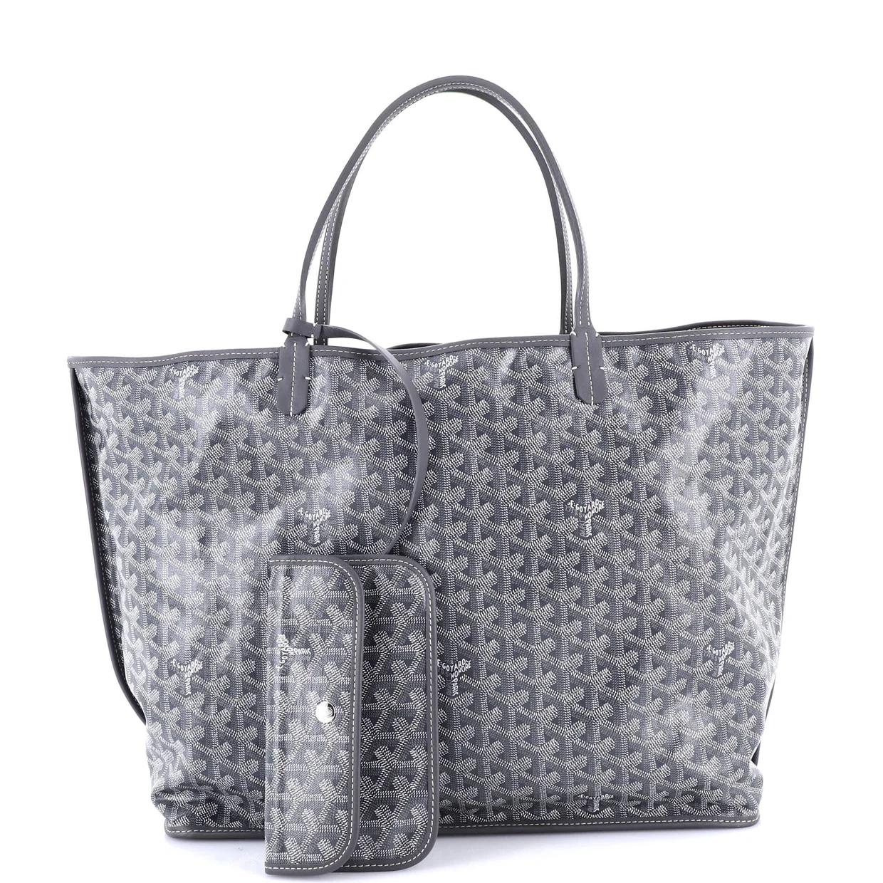 Anjou Reversible Tote Coated Canvas GM - Deep Luxury