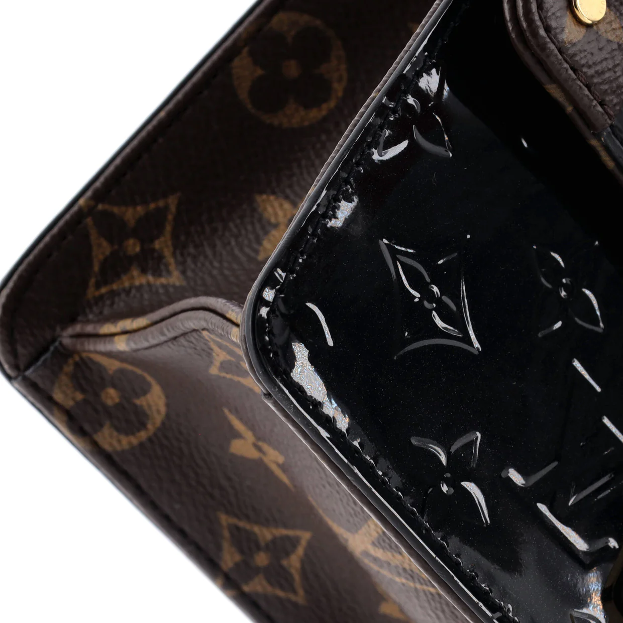 Wynwood Handbag Monogram Vernis with Monogram Canvas and Epi Leather - Deep Luxury