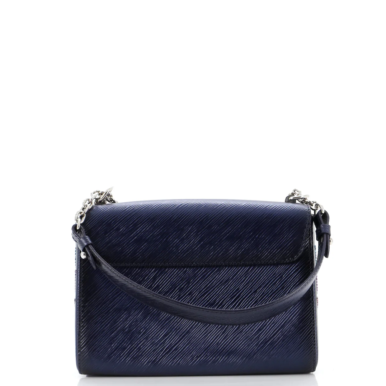 Twist Handbag Epi Leather with Sequins MM - Deep Luxury