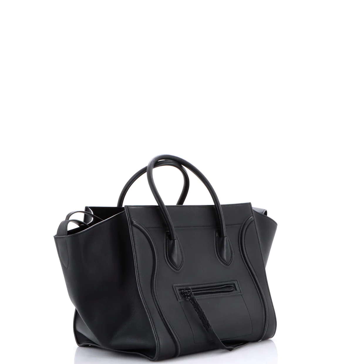 Phantom Bag Grainy Leather Medium - Deep Luxury