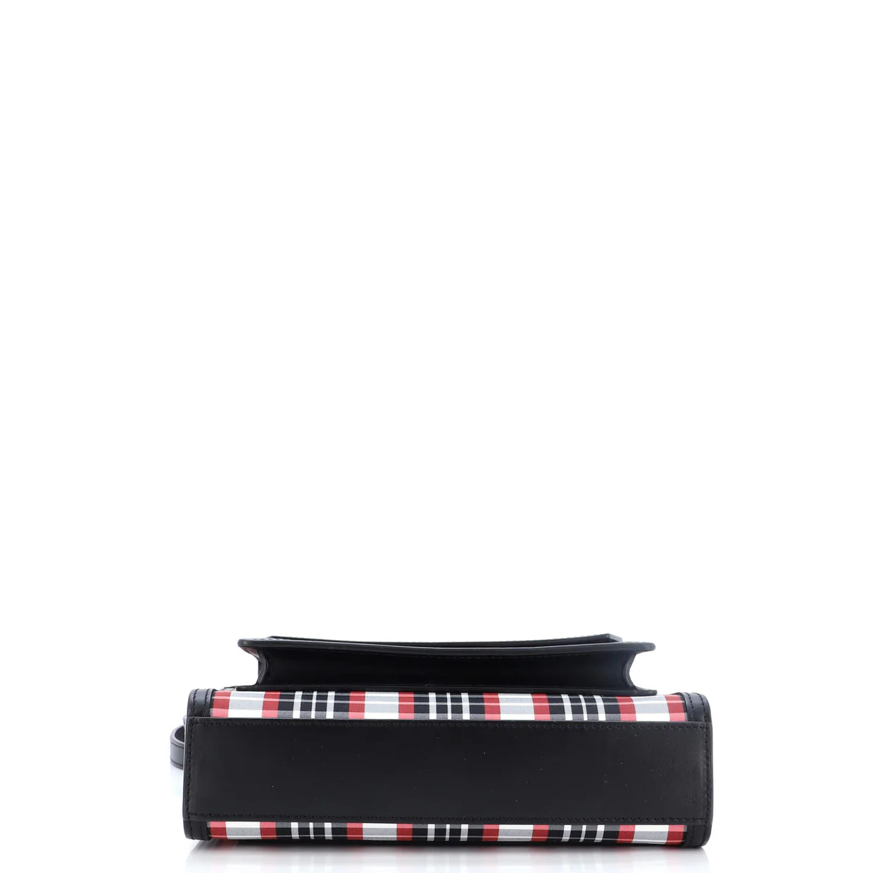 Pocket Tote Printed Nylon with Leather Mini - Deep Luxury