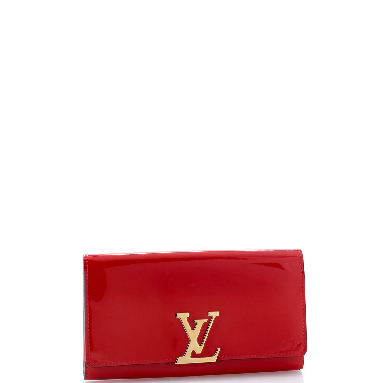 Louise Clutch Patent Long - Deep Luxury