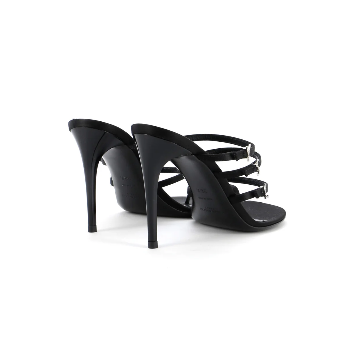 Women's Jerry Sandals Satin with Crystals 110 - Deep Luxury
