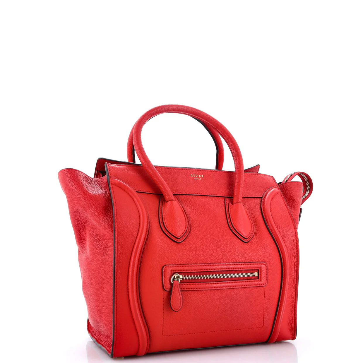 Luggage Bag Grainy Leather Mini - Deep Luxury