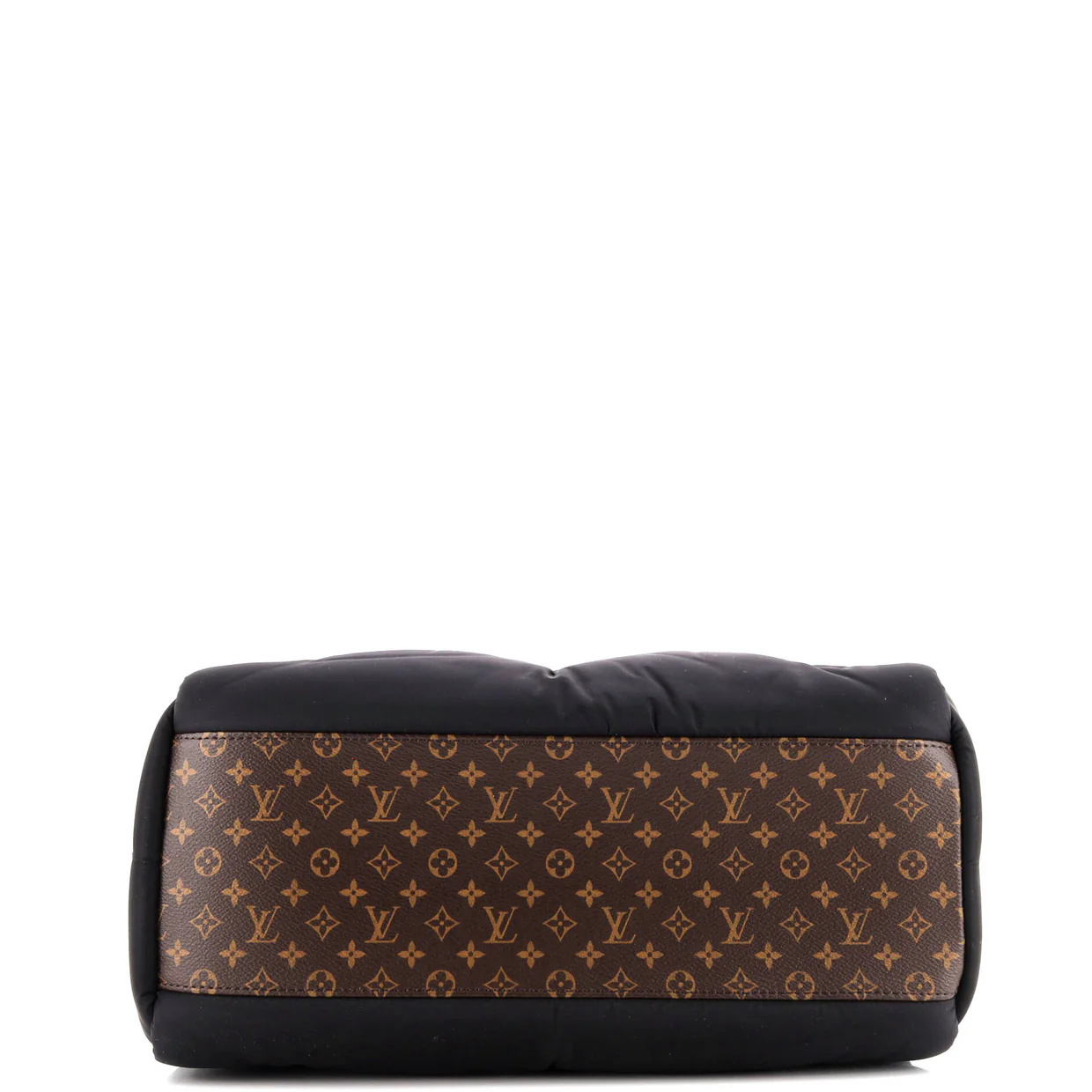 Pillow OnTheGo Tote Monogram Quilted Econyl Nylon MM - Deep Luxury