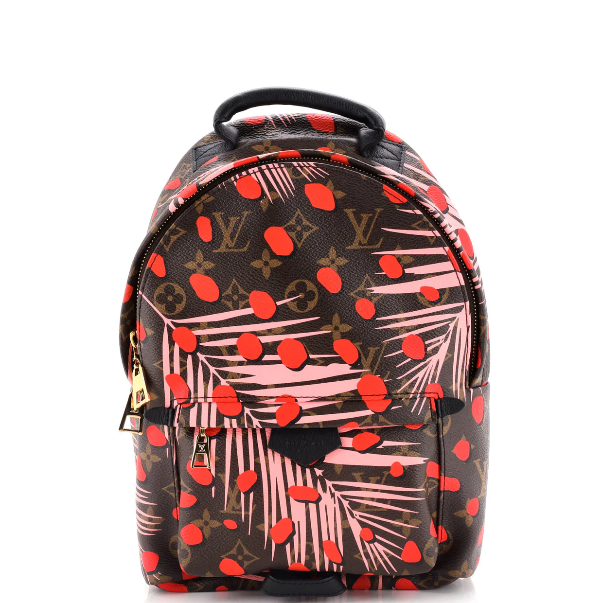 Palm Springs Backpack Limited Edition Monogram Jungle Dots PM - Deep Luxury