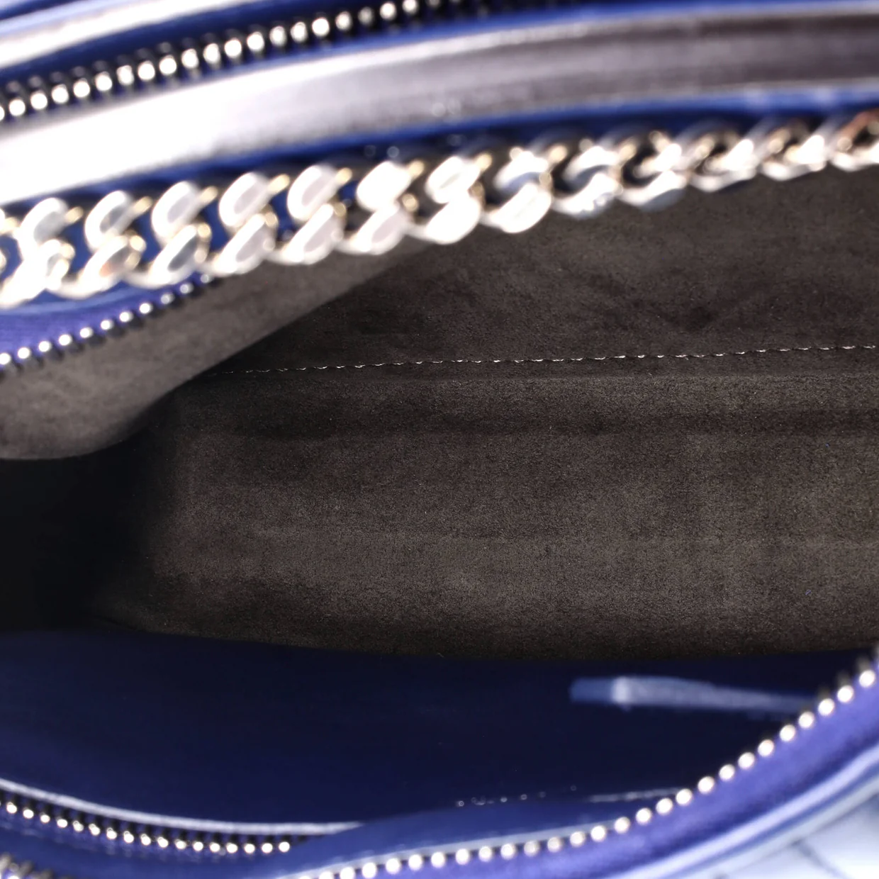 DotCom Click Shoulder Bag Quilted Leather Small - Deep Luxury