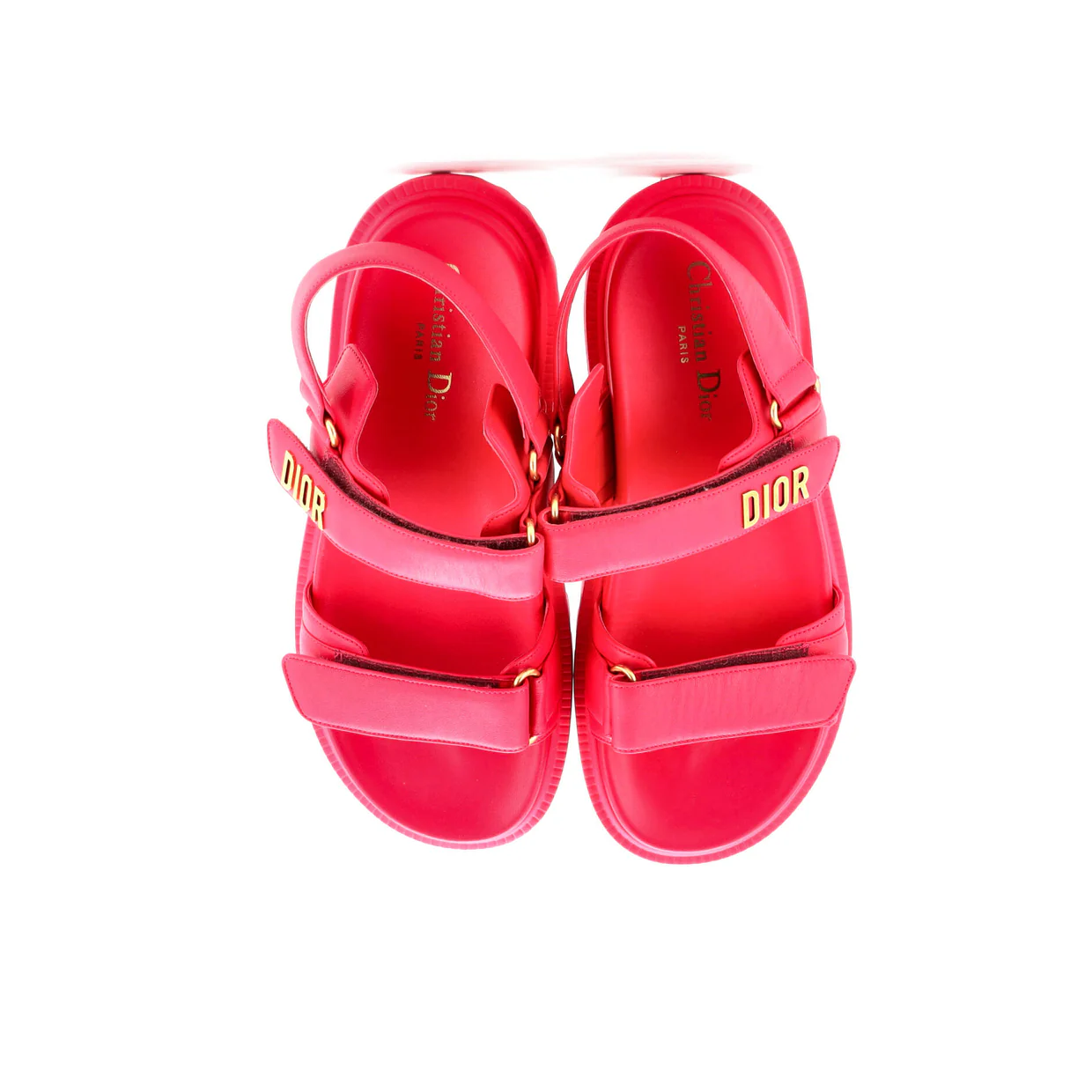Women's DiorAct Sandals Leather - Deep Luxury