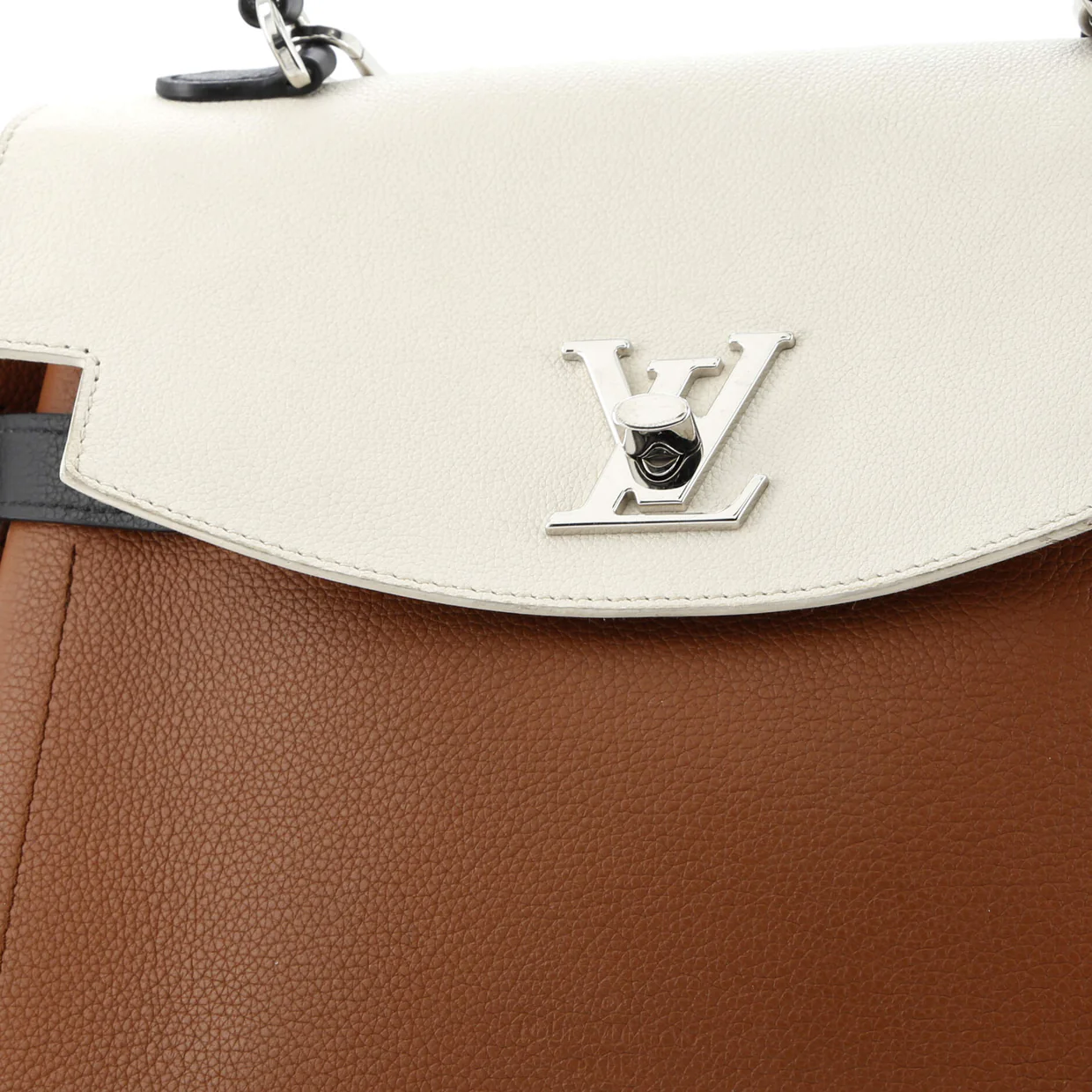 Lockme Ever Handbag Leather MM - Deep Luxury