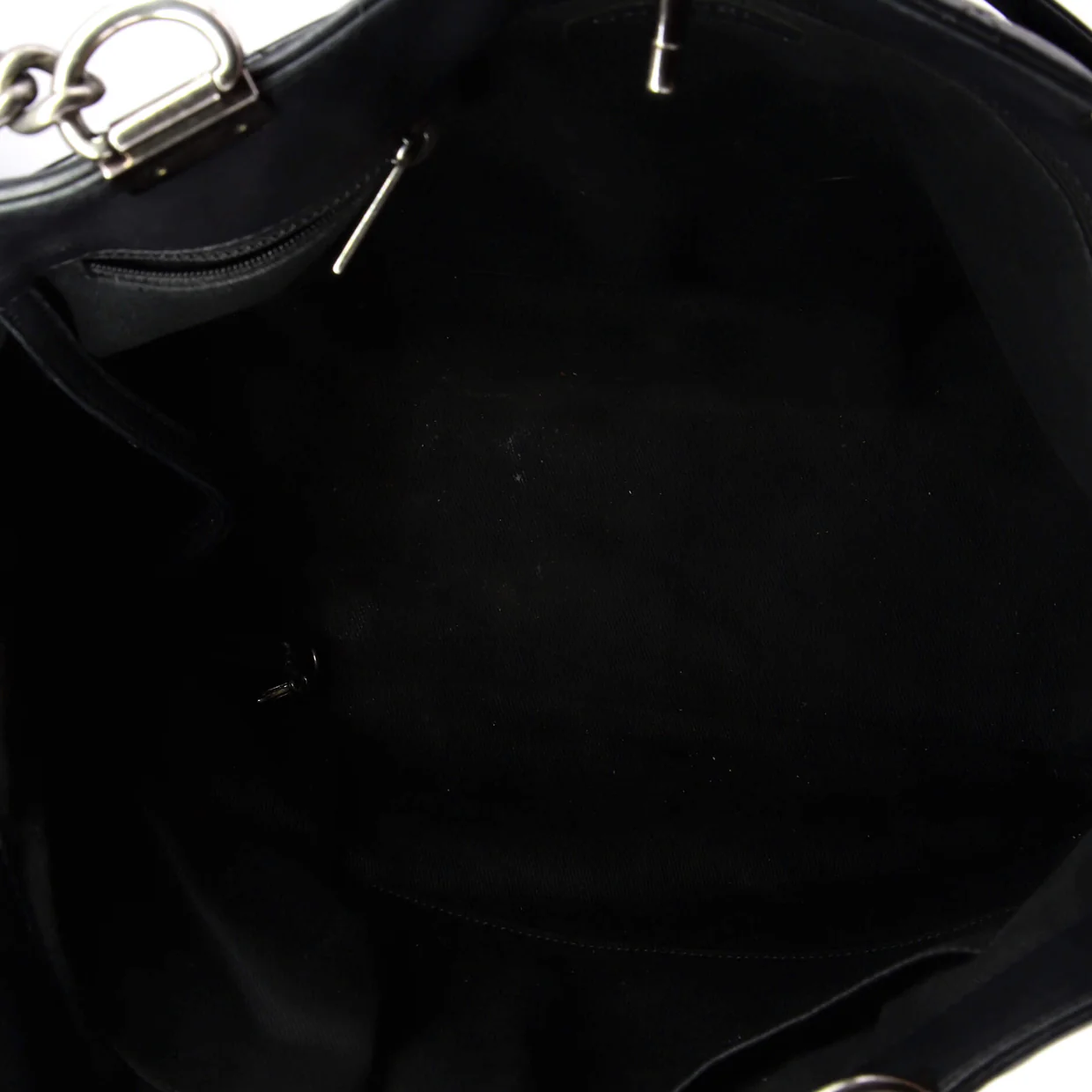 Shopping In Chains Tote Quilted Calfskin Large - Deep Luxury