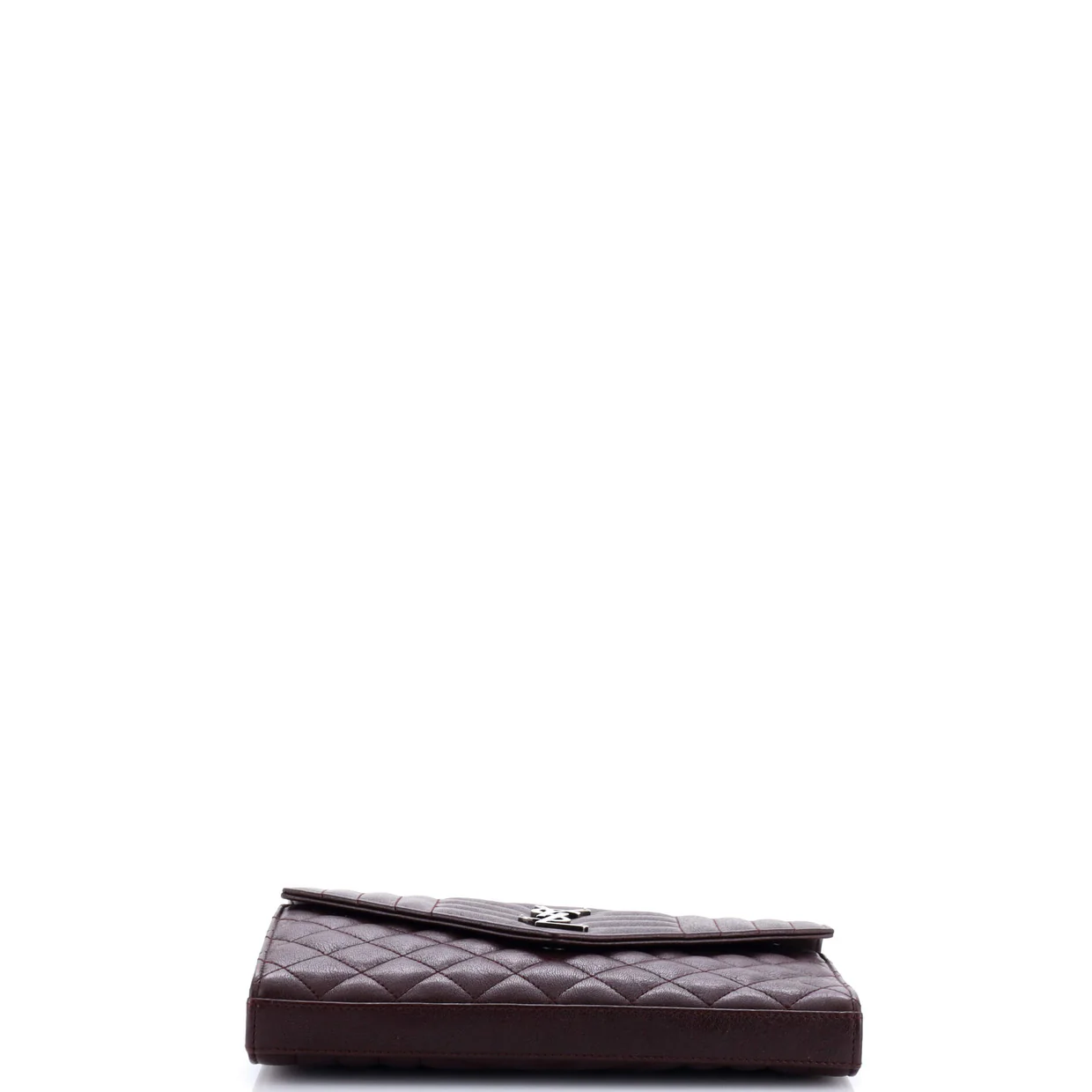 Classic Monogram Chain Wallet Mixed Matelasse Leather Medium - Deep Luxury