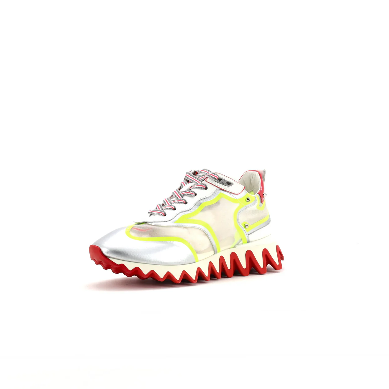 Women's Sharkina Sneakers Leather and Mesh - Deep Luxury