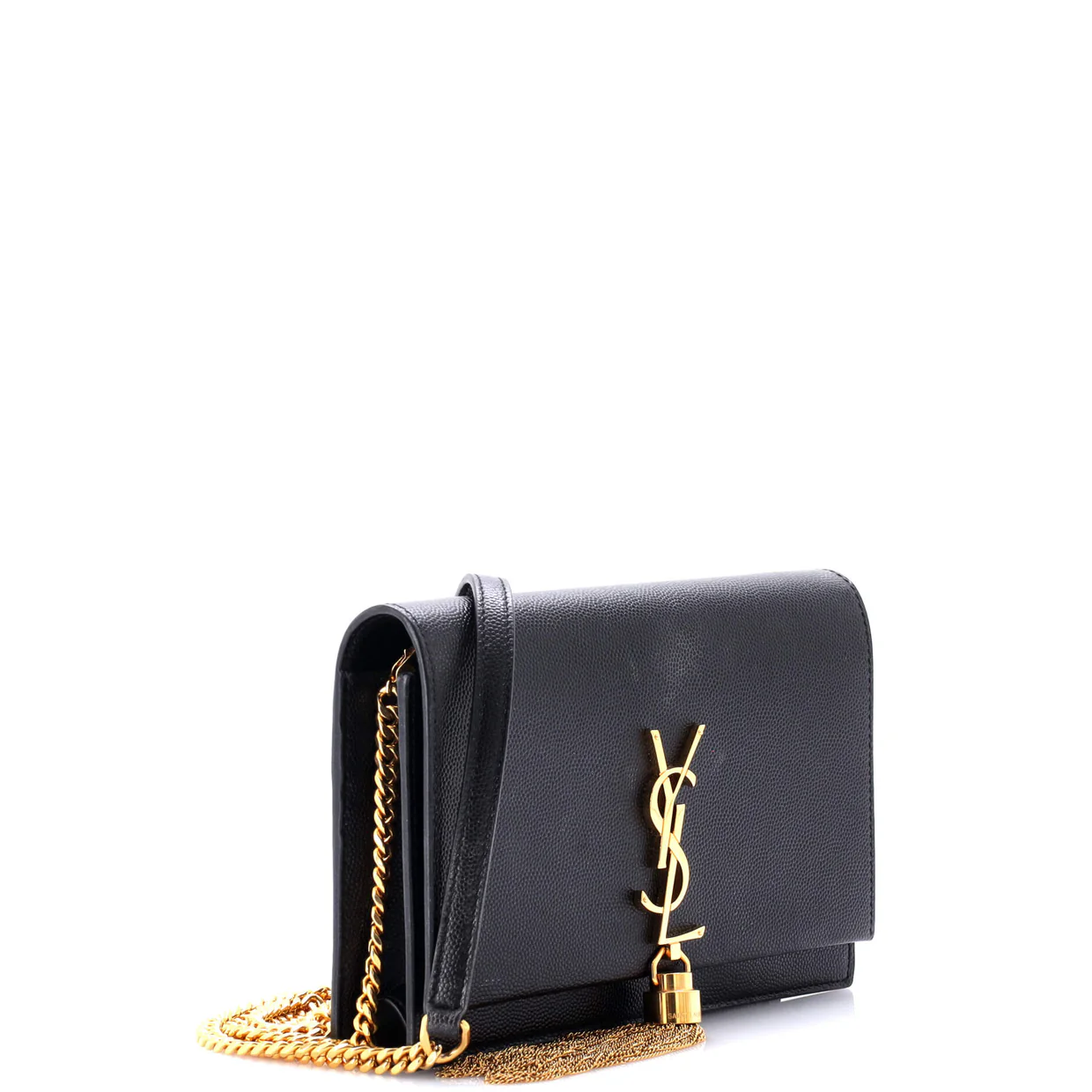 Classic Monogram Tassel Chain Wallet Leather - Deep Luxury