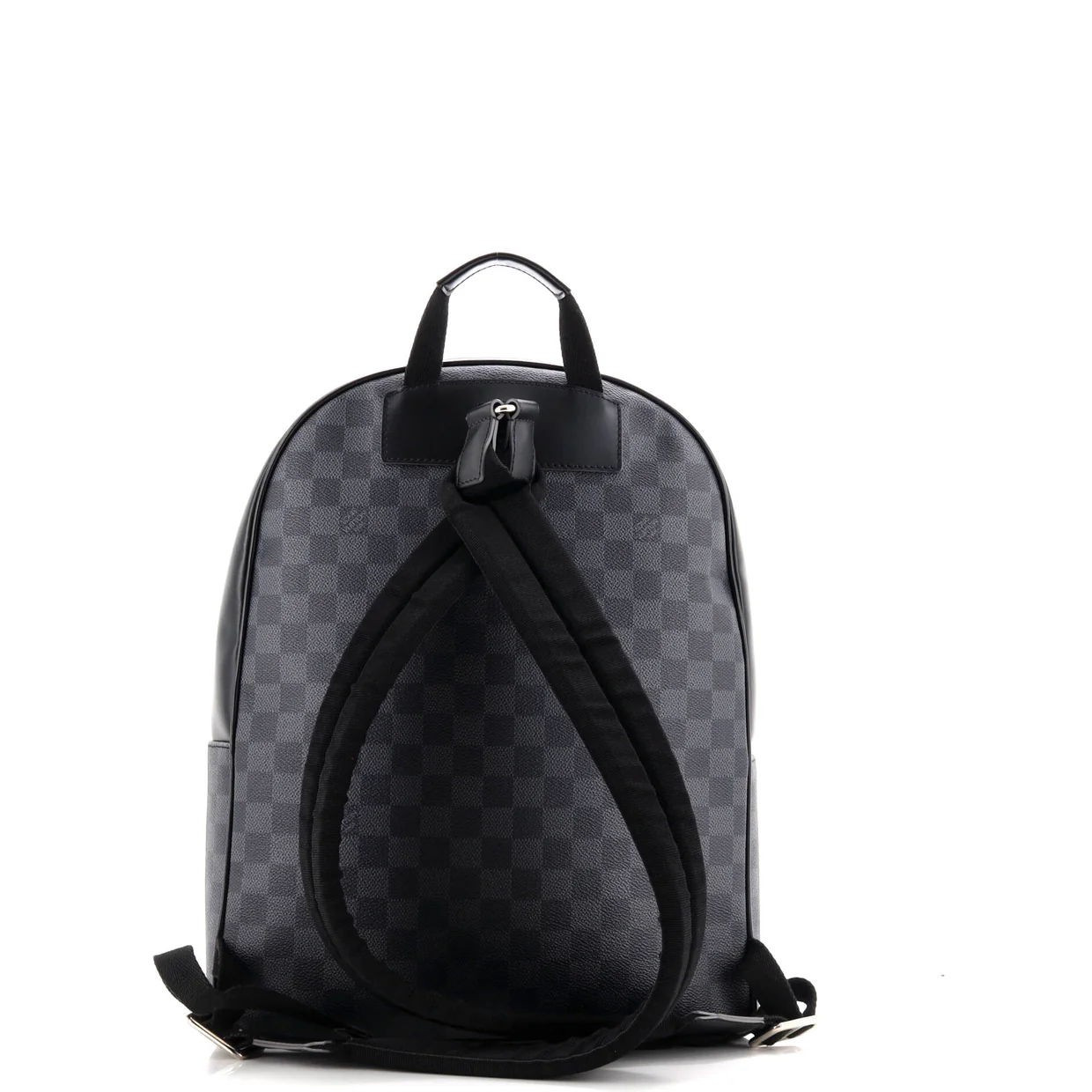 Josh Backpack Limited Edition Interlinked Logo Damier Graphite - Deep Luxury
