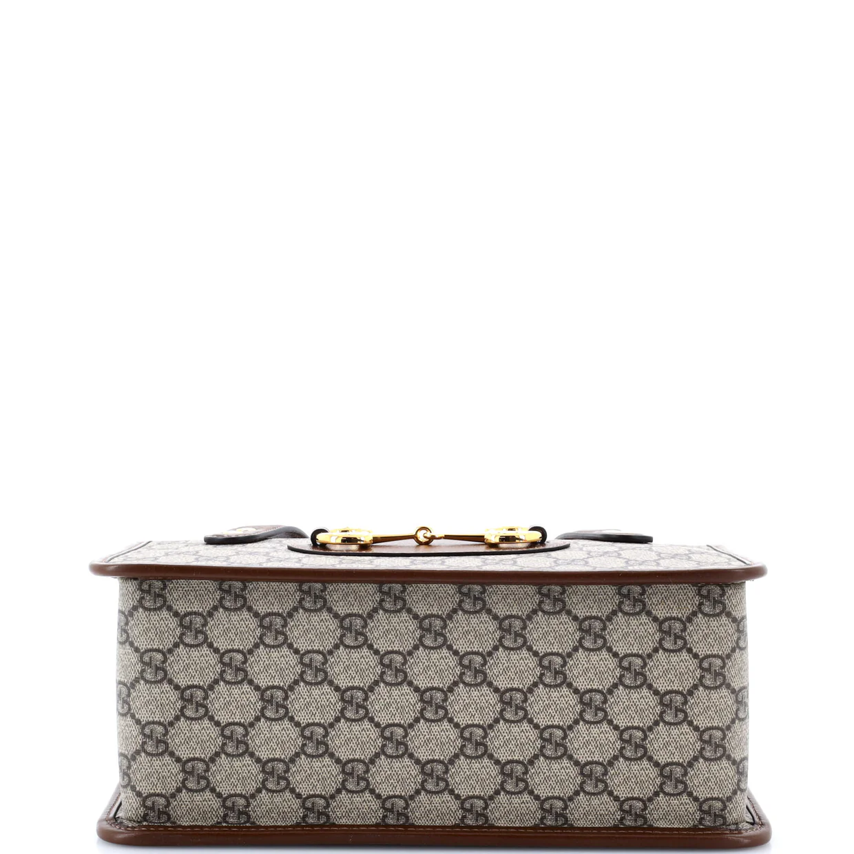 Horsebit 1955 Boston Bag GG Coated Canvas Small - Deep Luxury