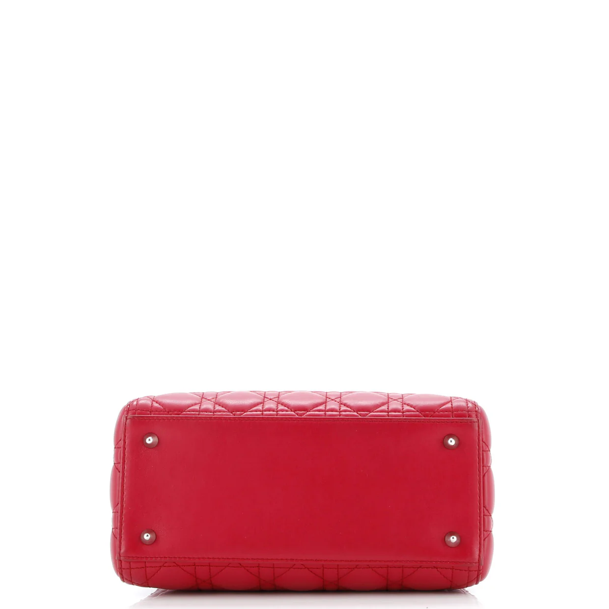 Lady Dior Bag Cannage Quilt Lambskin Medium - Deep Luxury