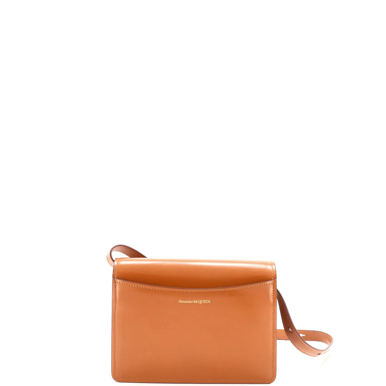 Four Ring Flap Shoulder Bag Leather Small - Deep Luxury