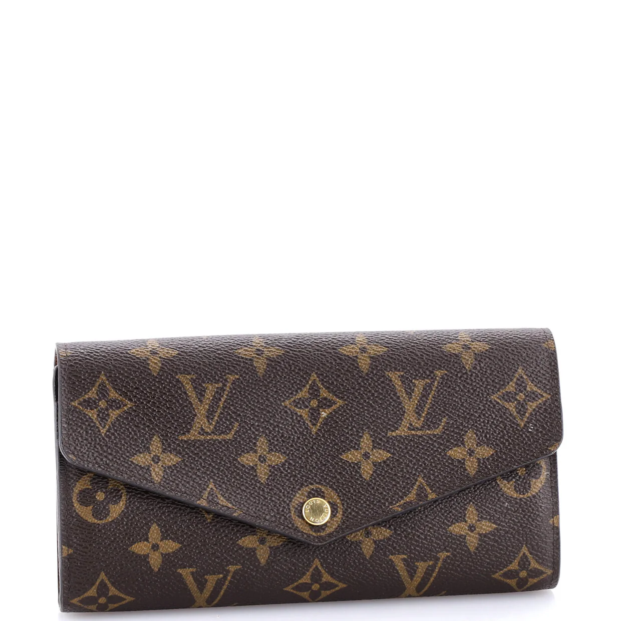 Sarah Wallet NM Monogram Canvas - Deep Luxury
