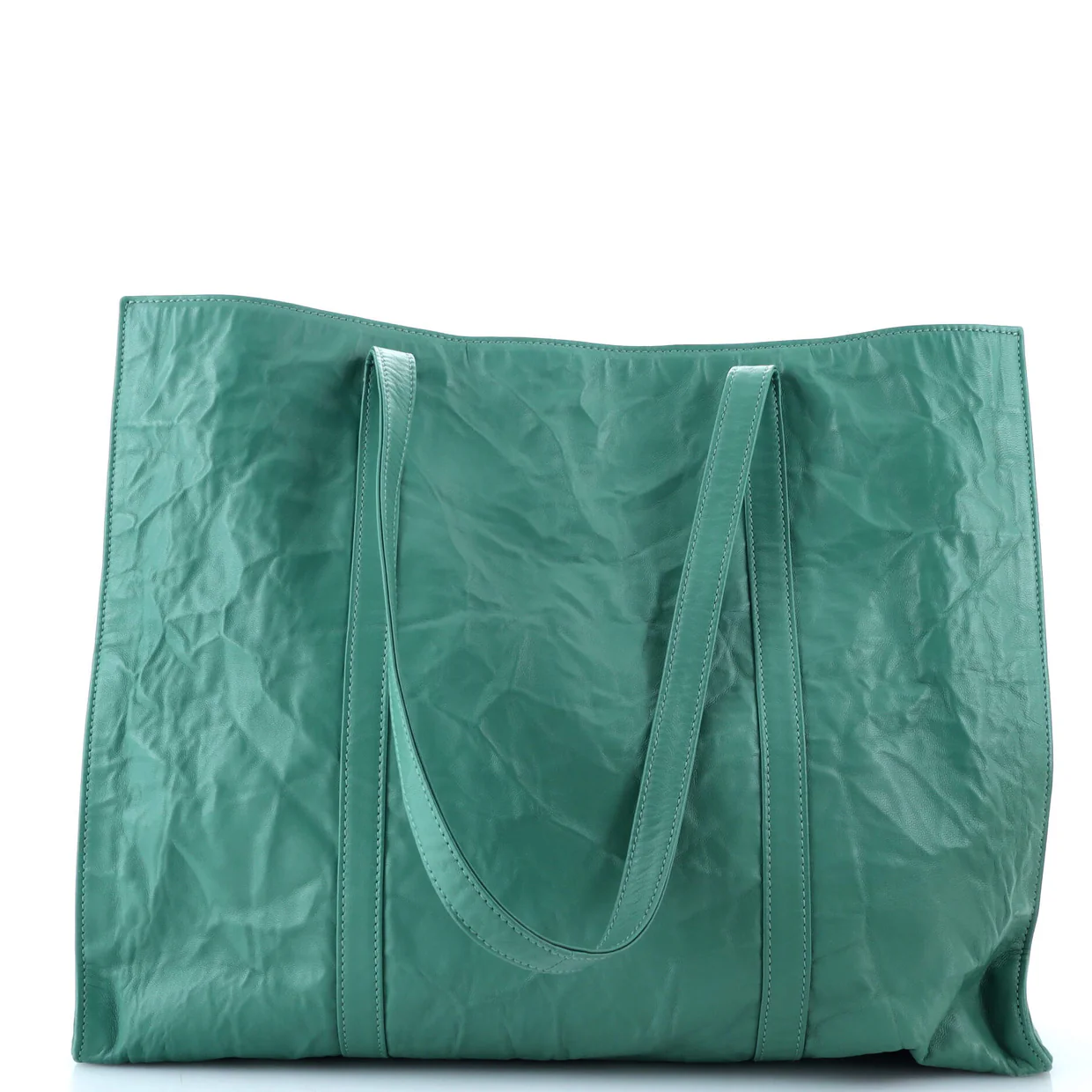 Shopper Tote Nappa Antique Large - Deep Luxury
