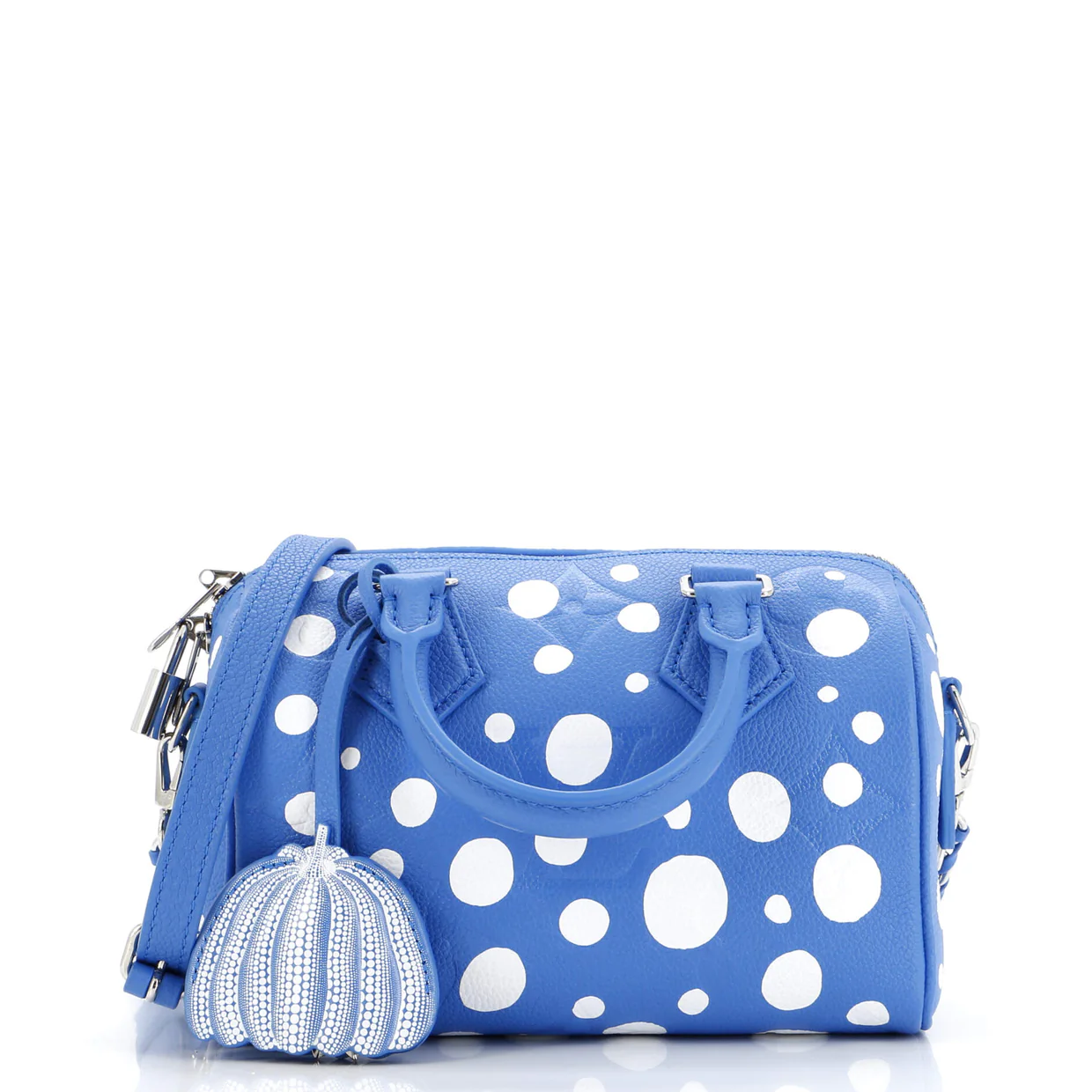 Speedy Bandouliere Bag Yayoi Kusama Infinity Dots Monogram Empreinte Giant 20 - Deep Luxury