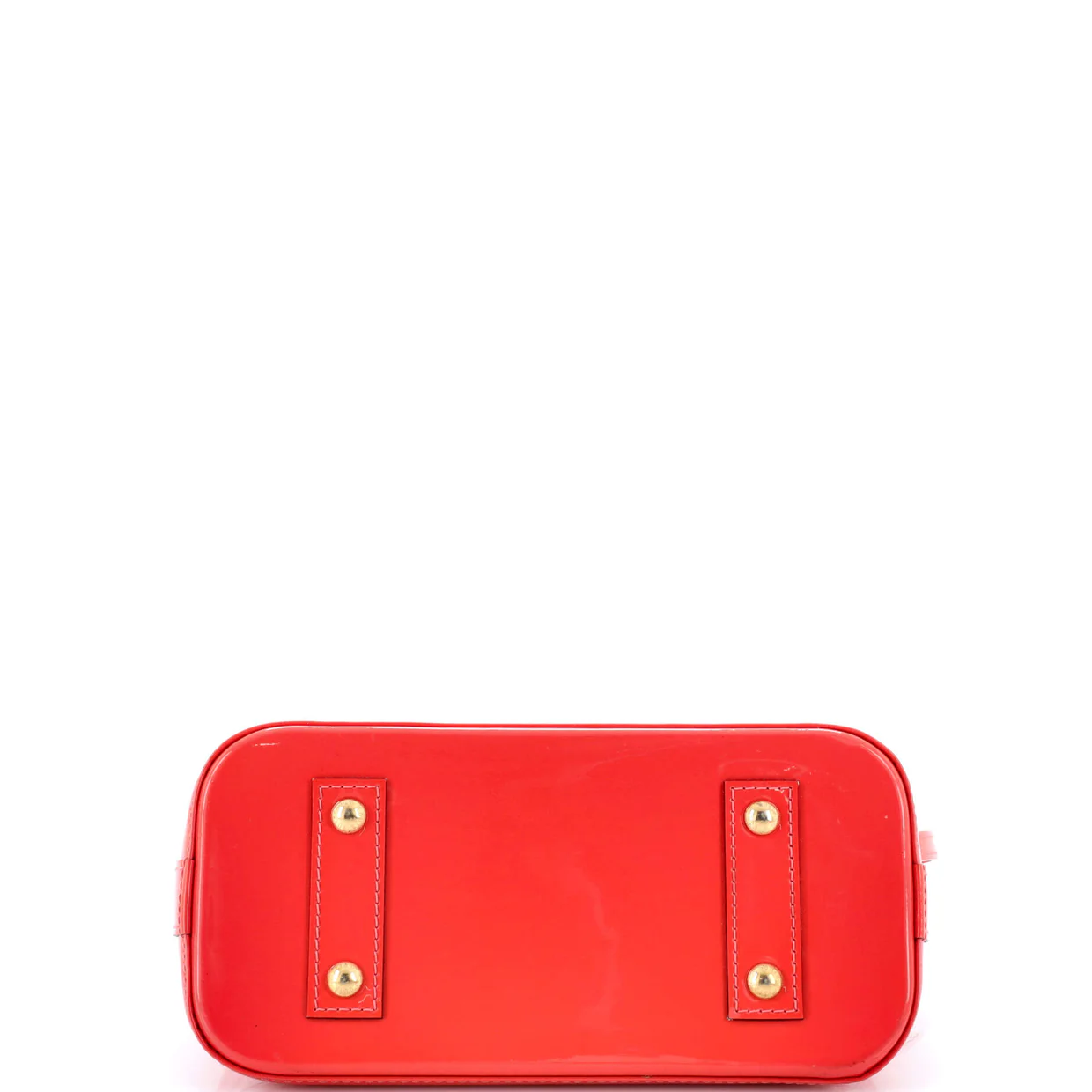 Alma Handbag Monogram Vernis BB - Deep Luxury