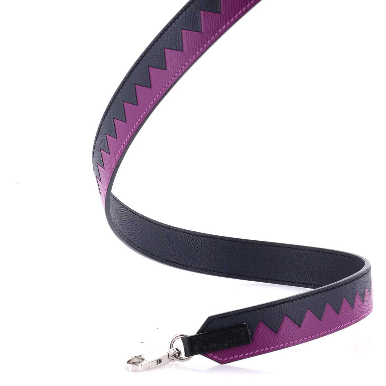 Tressage Cuir Bag Strap Epsom 25mm - Deep Luxury