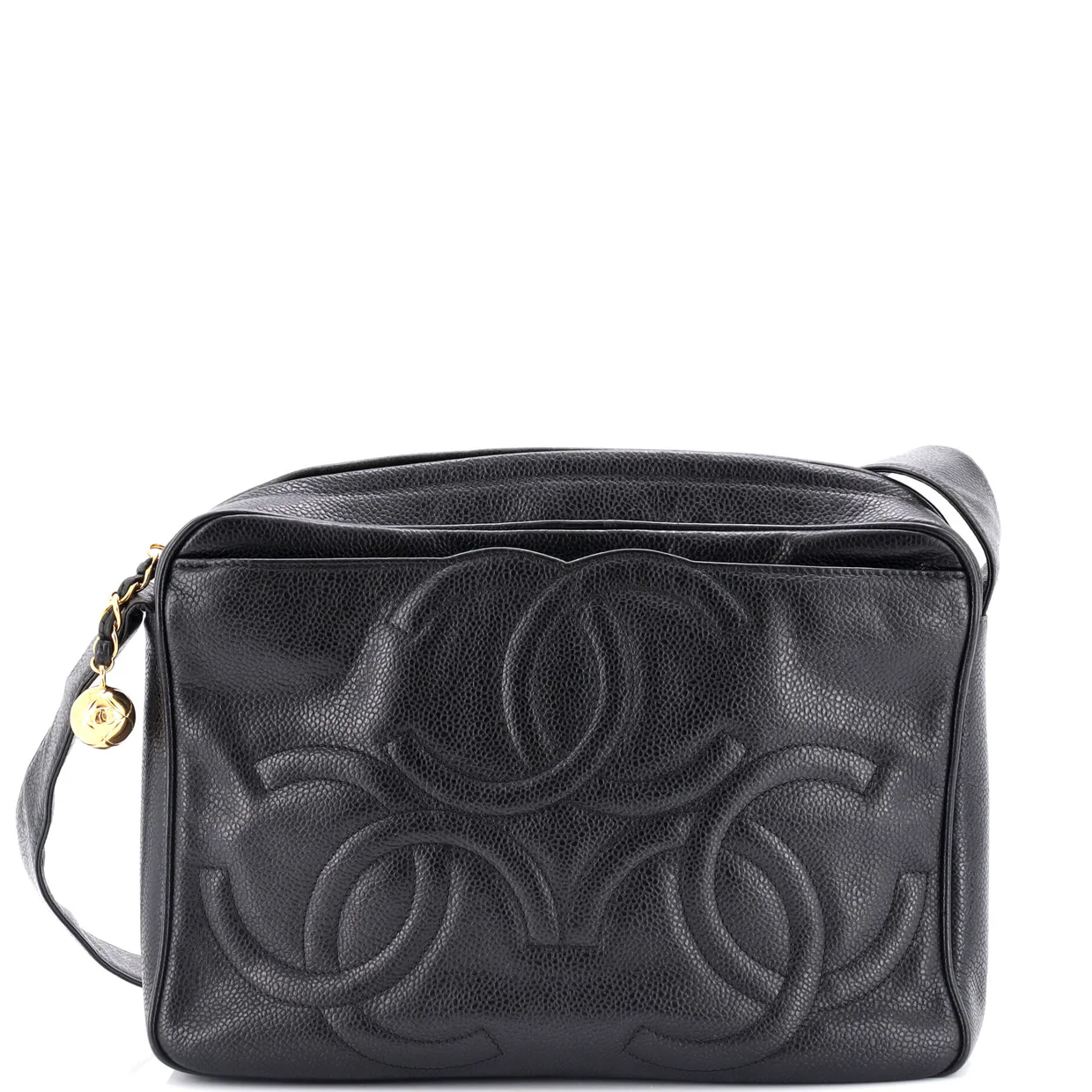 Vintage Triple CC Camera Shoulder Bag Caviar Medium - Deep Luxury