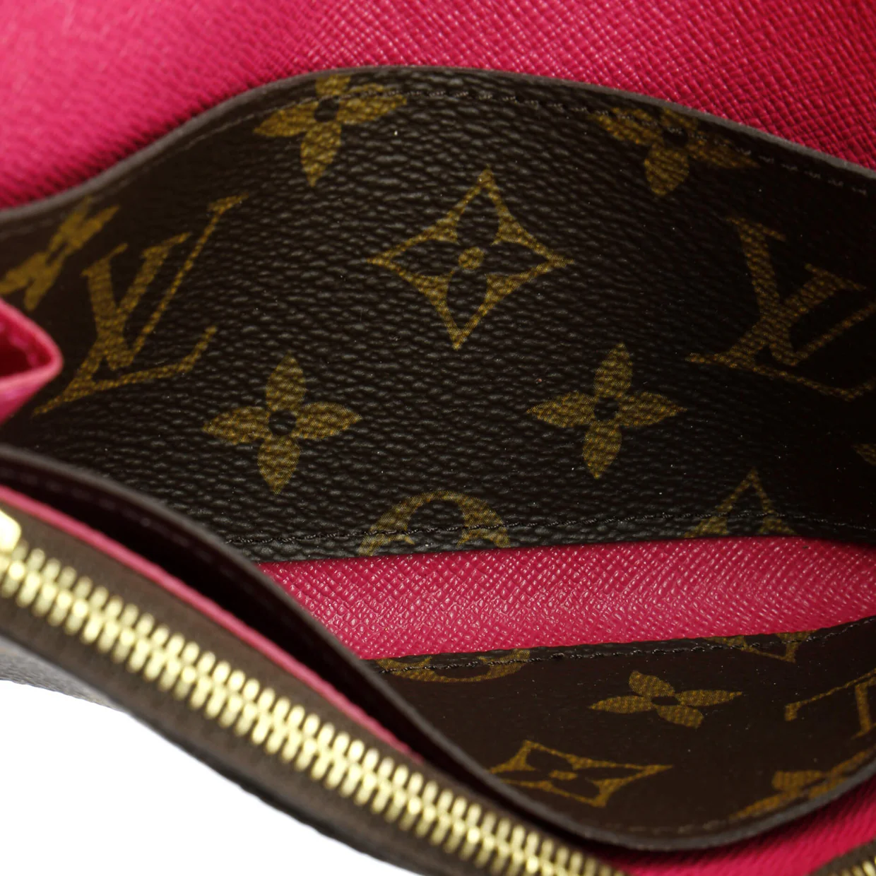 Emilie Wallet Monogram Canvas - Deep Luxury
