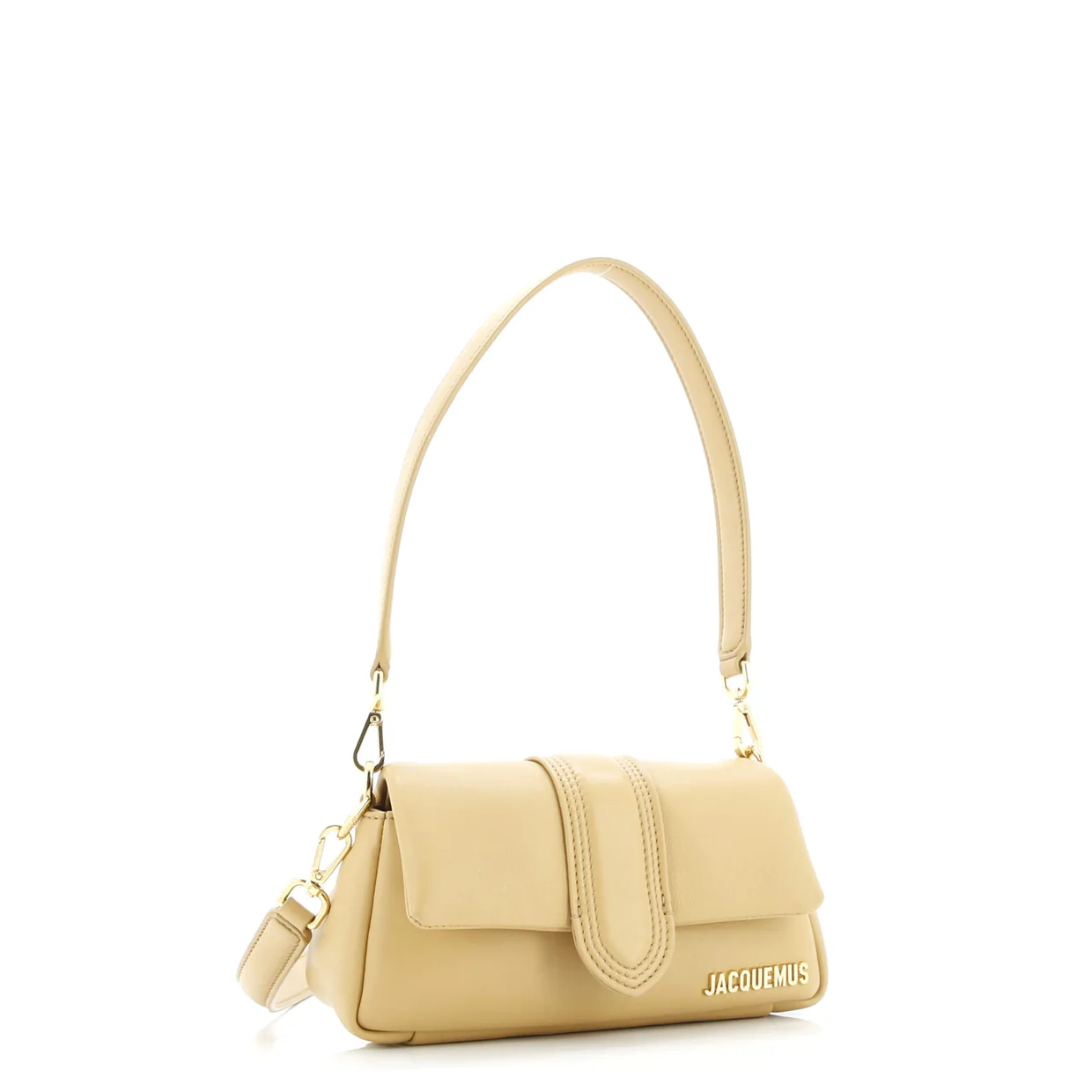 Le Bambinou Flap Shoulder Bag Padded Leather - Deep Luxury