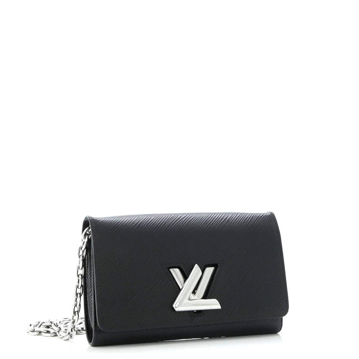 Twist Chain Wallet Epi Leather - Deep Luxury