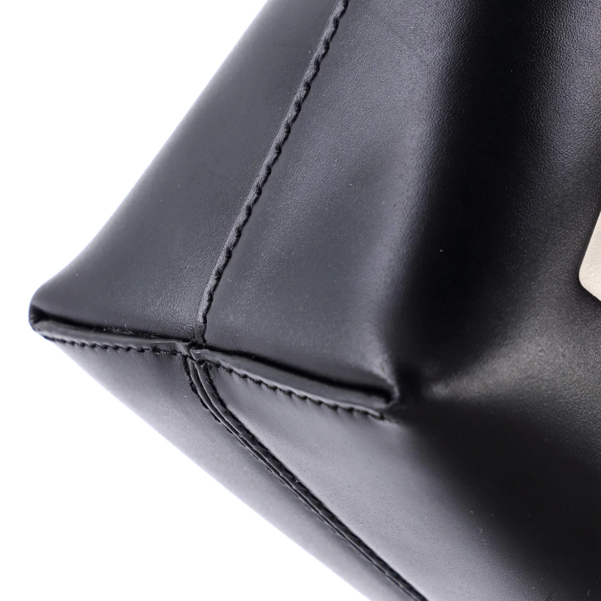 Logo By The Way Top Handle Bag Embossed Leather Mini - Deep Luxury